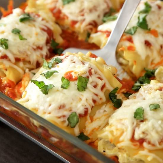 Zucchini Lasagna Rolls - Recipe photo by tipbuzz