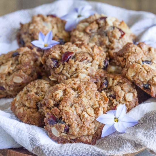 Cranberry, Coconut, and Almond Cookie - Recipe photo by karenluvslife