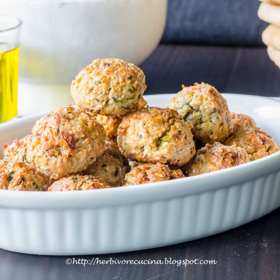 Baked Falafel - Recipe photo by Herbivore Cucina