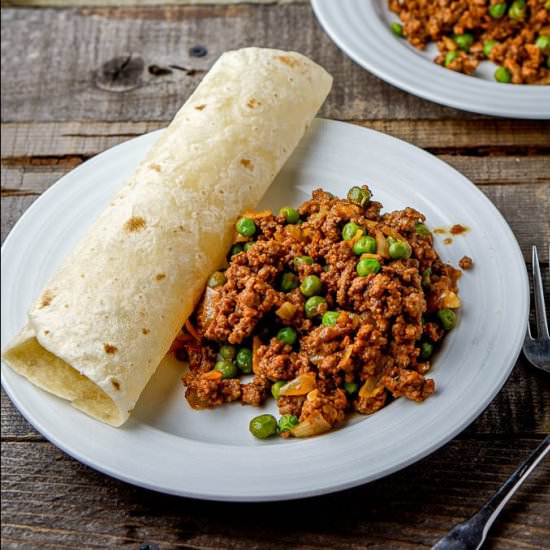 Beef and Pea Ragout - Recipe photo by Four to Cook For