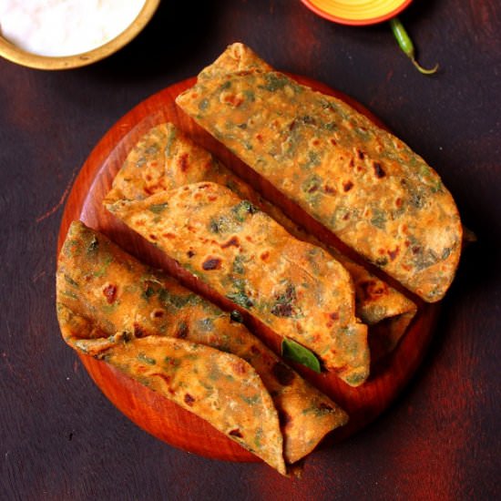 Methi Paratha - Recipe photo by PriyaShiva