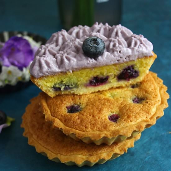 Almond and Blueberry Tart - Recipe photo by The Happy Cooking Friends