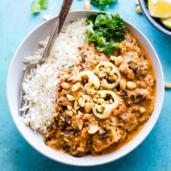 Crock Pot West African Peanut Stew - Recipe photo by Cotter Crunch