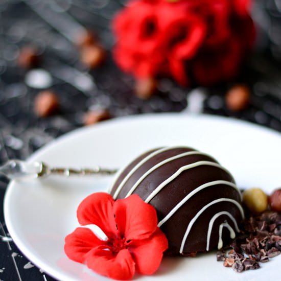 Mini Chocolate Hazelnut Cheesecake - Recipe photo by loveisinmytummy