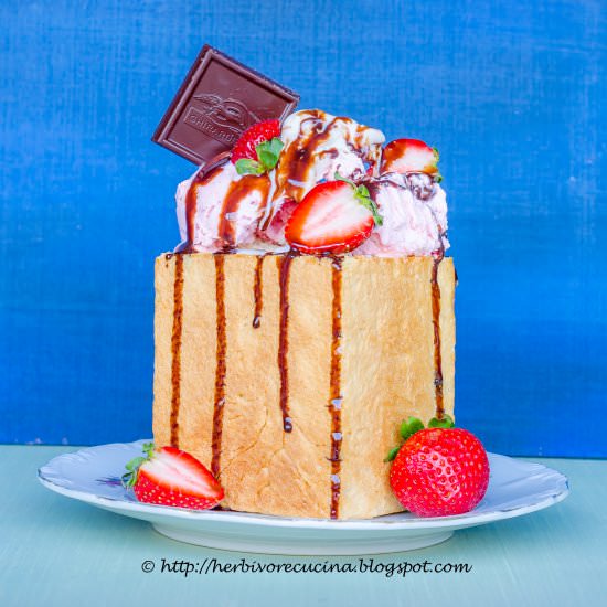Honey Toast - Recipe photo by Herbivore Cucina