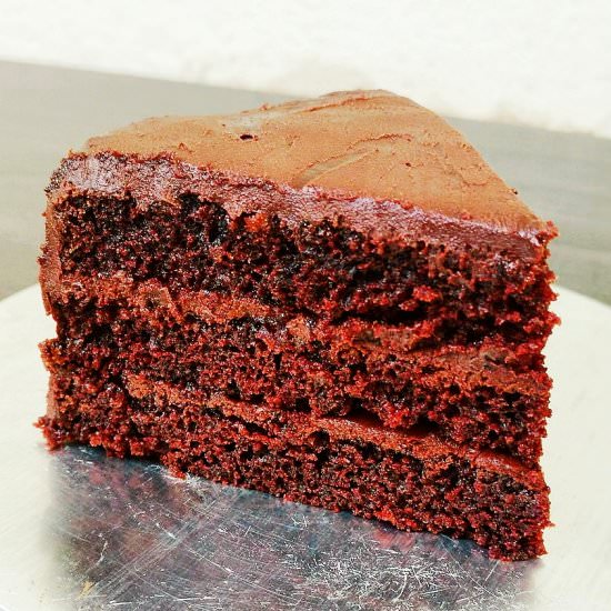 Vegan Chocolate Truffle Cake - Recipe photo by Flours n frostings