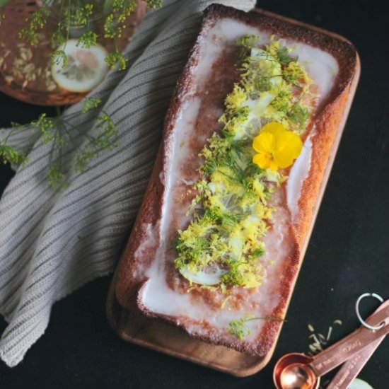 Lemon and Fennel Drizzle Cake - Recipe photo by figsandpigs