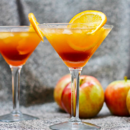 Apple Cider Kentucky Sunrise - Recipe photo by champagne-tastes