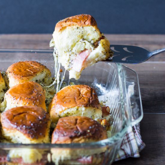 Hawaiian Pizza Sliders - Recipe photo by Take Two Tapas