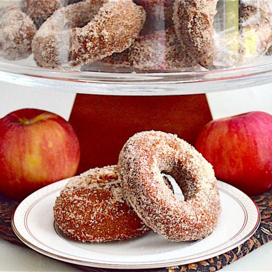 Apple Cider Donuts - Recipe photo by jeanieandluluskitchen