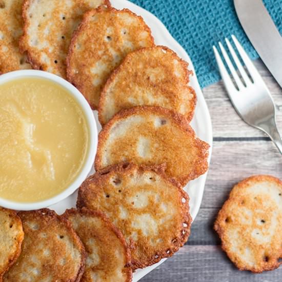 Potato Pancakes (Kartoffelpuffer) - Recipe photo by thekitchenmaus