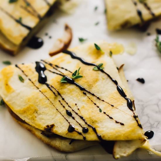 Pear Brie Quesadillas - Recipe photo by jessicainthekitchen