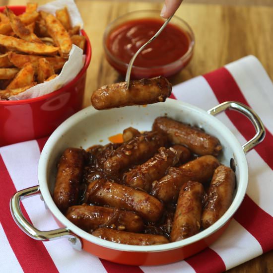 Easy Masala Sausages - Recipe photo by thepeppercook