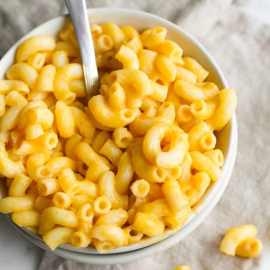 Healthy Vegan Mac & Cheese - Recipe photo by runningwithspoons