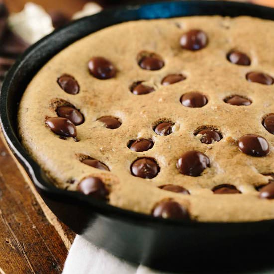 Chocolate Chip Cookie Skillet - Recipe photo by Jessica Gavin