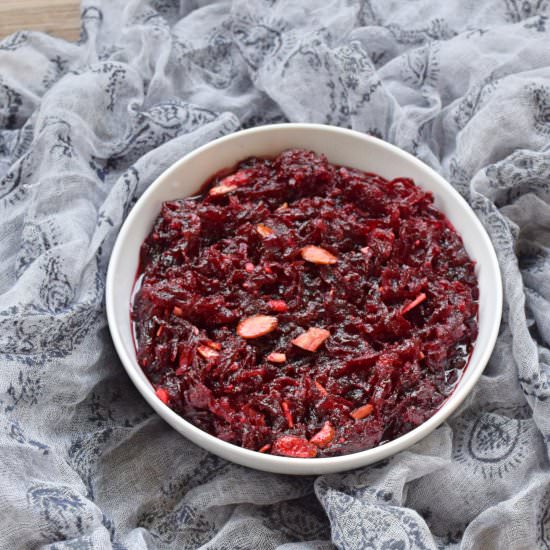 10 Minute Beetroot Halwa - Recipe photo by cookingwithpree