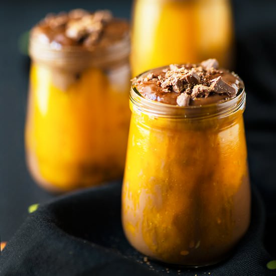Healthy Pumpkin Chocolate Potion - Recipe photo by foodsmartmom
