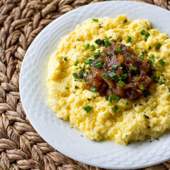 "Perfect 10" Scramble Eggs - Recipe photo by masappetit