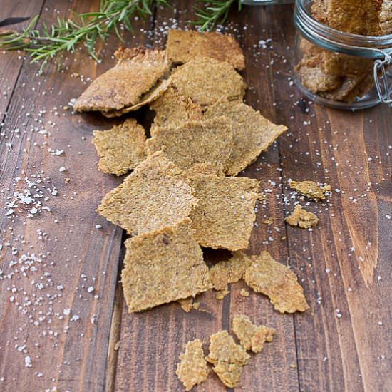 Flaxseed Crackers - Recipe photo by Nemacreditoqueesaudavel