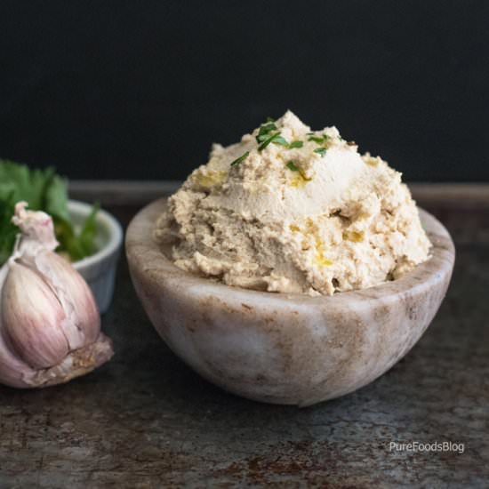 Lighter Vegan Ricotta - Recipe photo by purefoodsblog