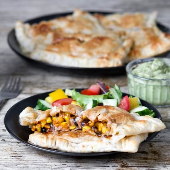 Black bean empanadas - Recipe photo by Planticize