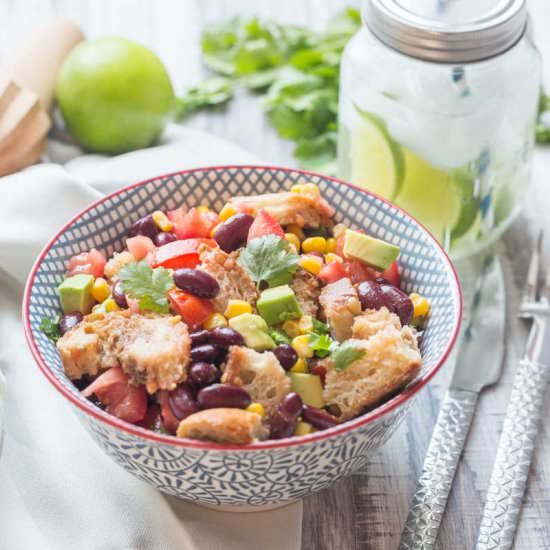 panzanella - Recipe photo by Cuisine Addict