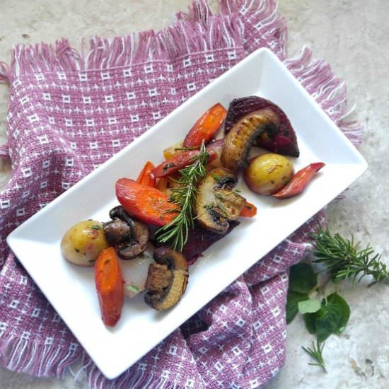 Roasted Root Vegetable Medley - Recipe photo by thegardeningcook