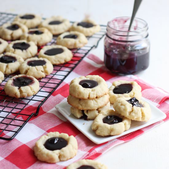 Thumbprint Cookies w/ Homemade Jam - Recipe photo by prettylifegirls