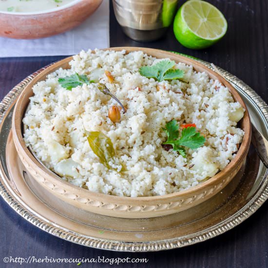 Samo (Barnyard Millet) Khichdi - Recipe photo by Herbivore Cucina