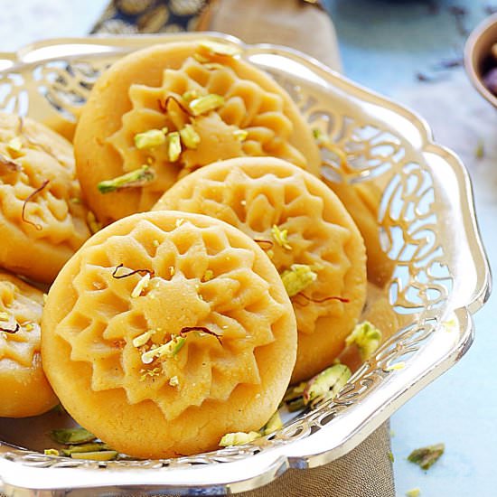 Kesar peda - Recipe photo by Aromatic Essence