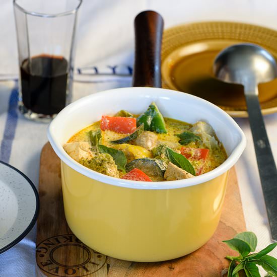 Thai Green Veg Curry - Recipe photo by Rekha K
