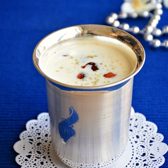 Rice pudding / Paal payasam - Recipe photo by 7aumsuvai