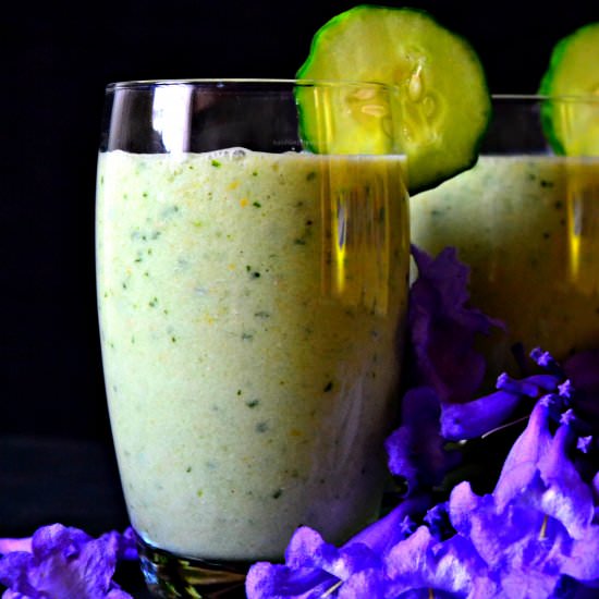 Thorn Melon and Apple Smoothie - Recipe photo by kaluhiskitchen