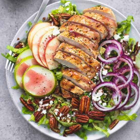 Autumn Harvest Chicken Salad - Recipe photo by CremedelaCrumb