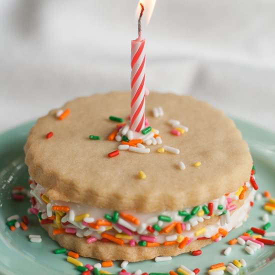 Birthday Sprinkled Sugar Cookies - Recipe photo by Country Cupboard Cookies