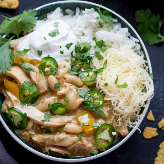 White Chilli Chicken - Recipe photo by KitchenSanctuary