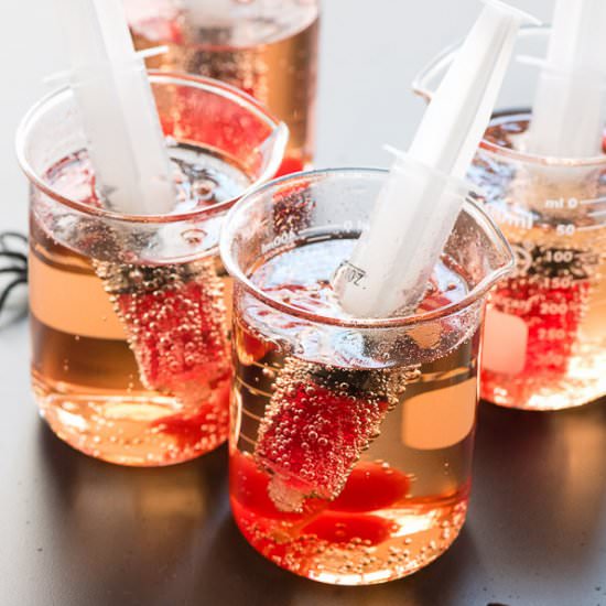 Creepy Shirley Temples - Recipe photo by boulderlocavore