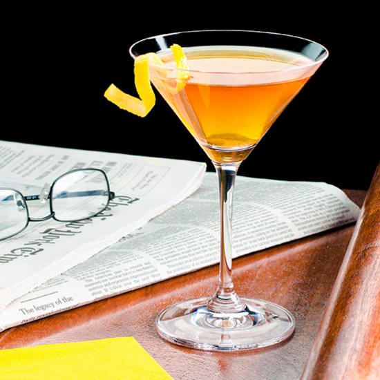 The Journalist Cocktail - Recipe photo by kitchenriffs