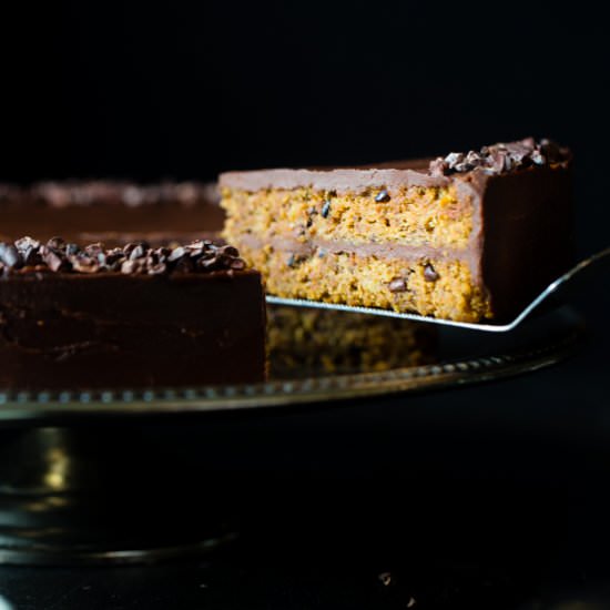 Vegan Paleo Cacao Banana Bread Cake - Recipe photo by foodfaithfitness