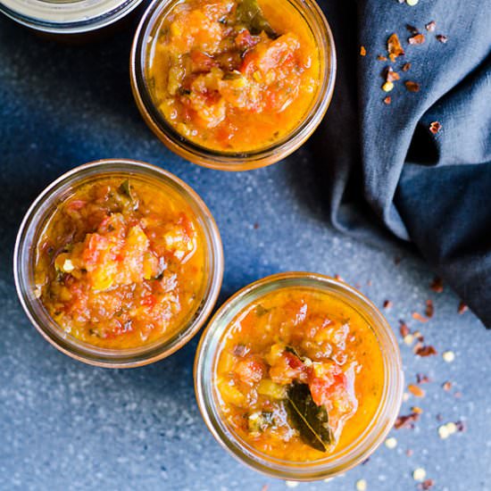 Ukrainian Salsa Adjika - Recipe photo by ifoodreal