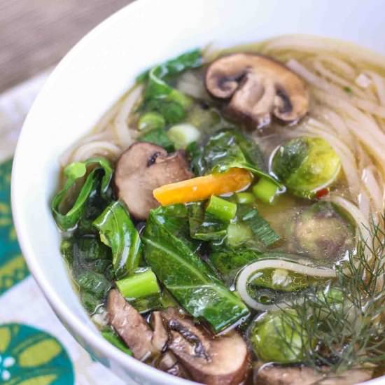 Asian Style Vegetable Soup Recipe - Recipe photo by SheSaved