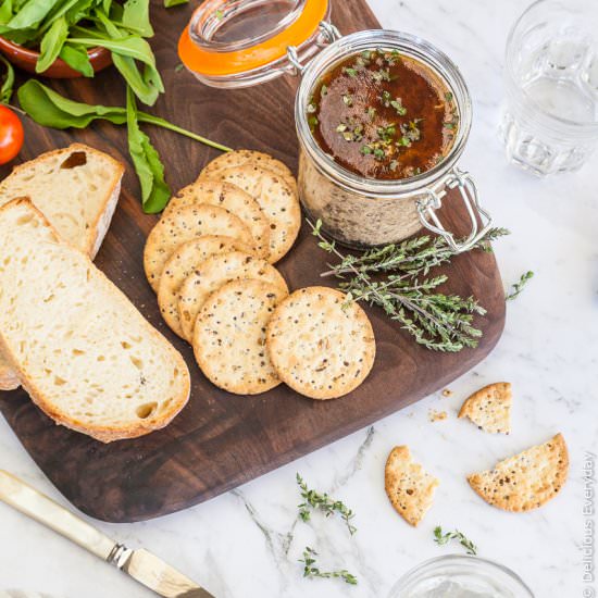 Truffled Wild Mushroom Pâté {Vegan} - Recipe photo by deliciouseveryday