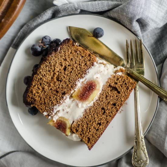 End of Summer Honey Cake - Recipe photo by sundiegoeats
