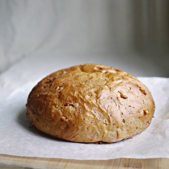 Walnut Chia Seed Sweet Potato Bread - Recipe photo by monoandco