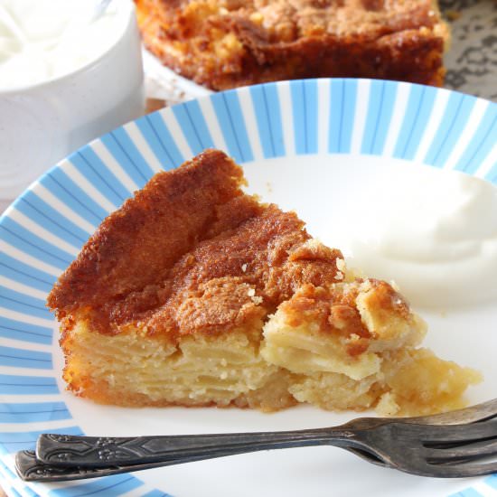 Buttery Apple Cake {Gluten Free} - Recipe photo by Thoroughly Nourished Life
