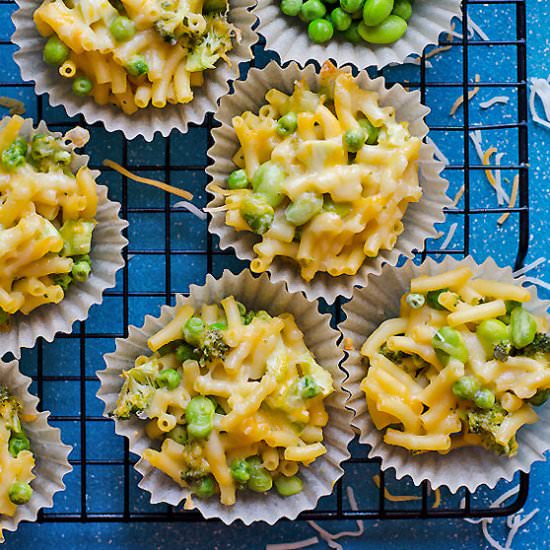Veggie Mac and Cheese Muffins - Recipe photo by ifoodreal