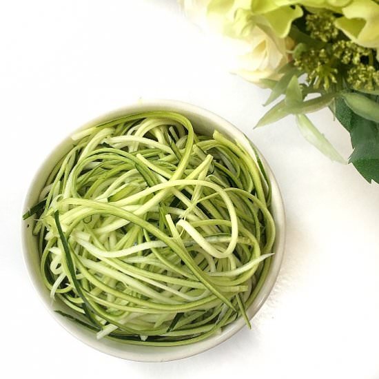 Healthy Zucchini Noodles - Recipe photo by Sherbakes