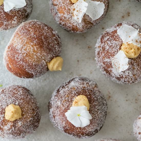 Pumpkin Filed Donut Holes - Recipe photo by sugarandcharm