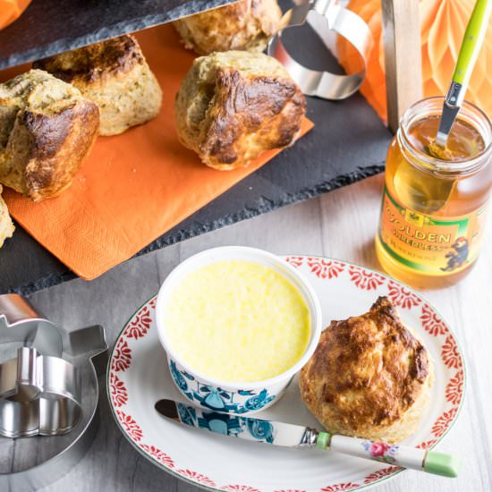 Pumpkin Pie Scones - Recipe photo by JoJoNookAndCranny
