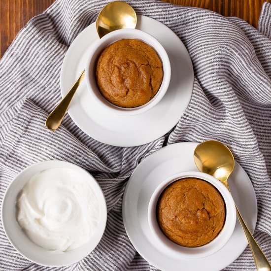 Pumpkin Cakes - Recipe photo by DessertForTwo